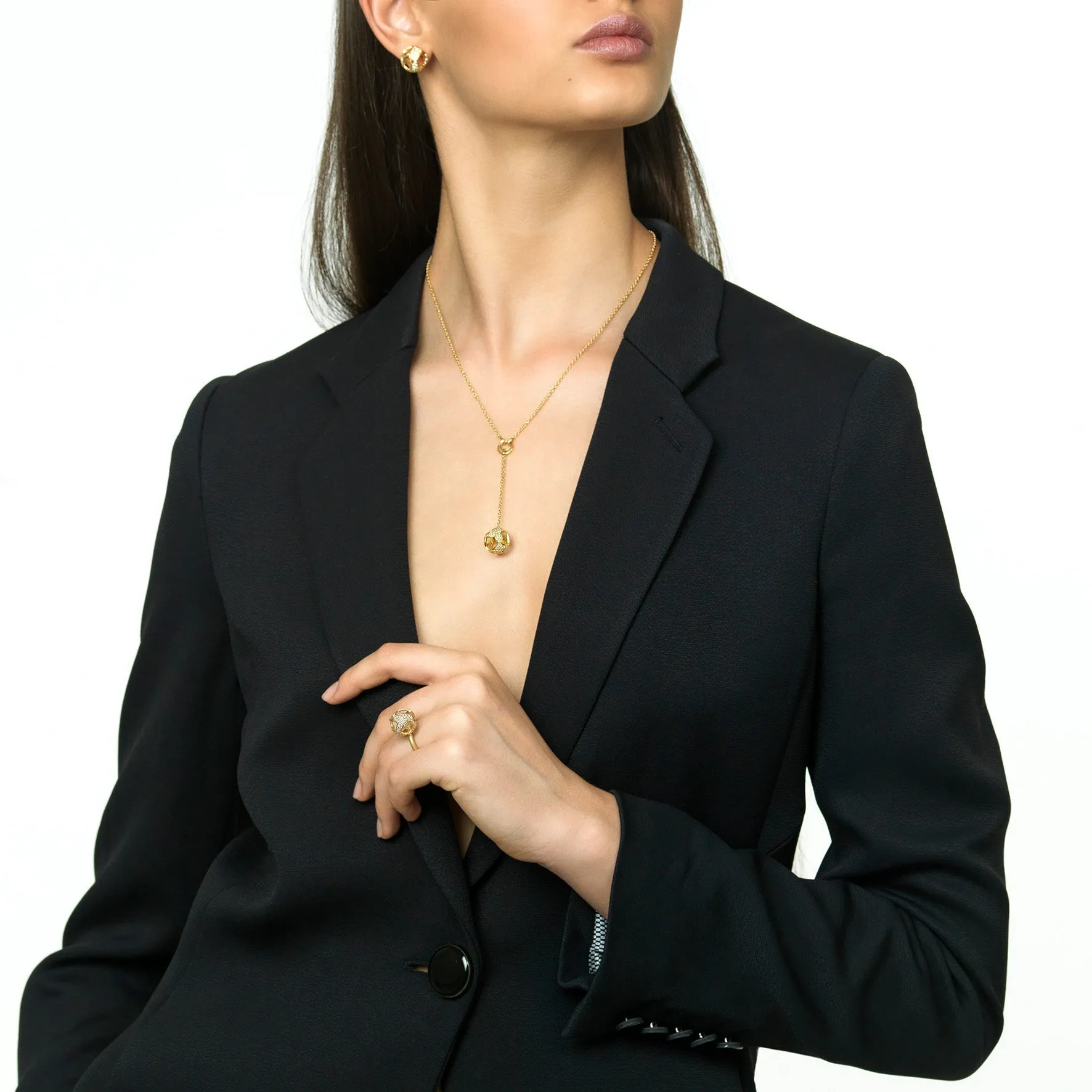 Explosion of Joy Pendant with White Diamonds sold by Marco Dal Maso product image thumbnail 2