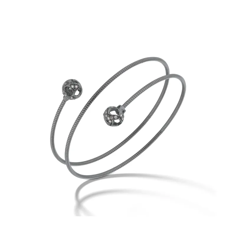 Explosion of Joy Petite Cuff with Champagne Diamonds sold by Marco Dal Maso