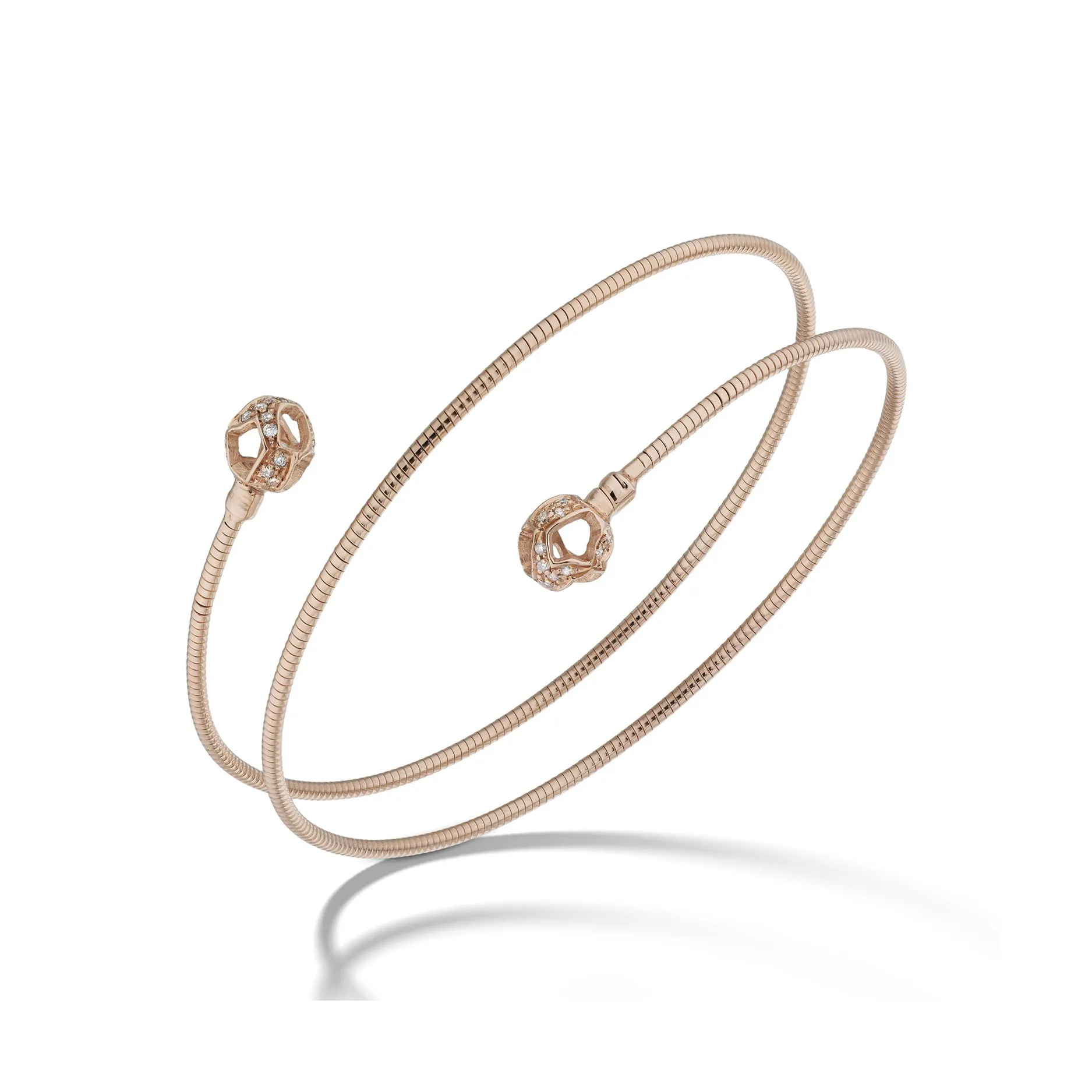 Explosion of Joy Petite Cuff with White Diamonds sold by Marco Dal Maso