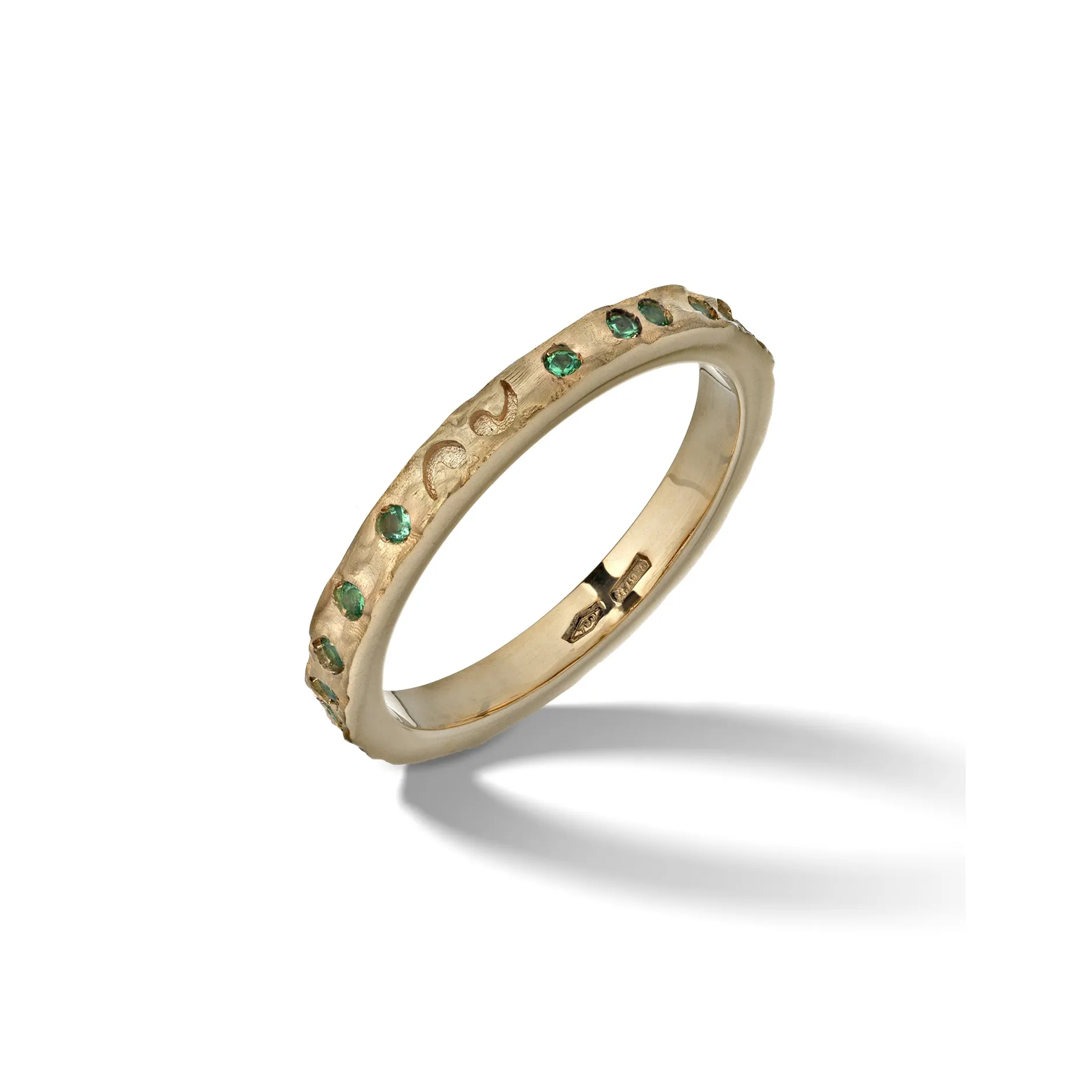 ORION Yellow Gold Ring with Tsavorite sold by Marco Dal Maso