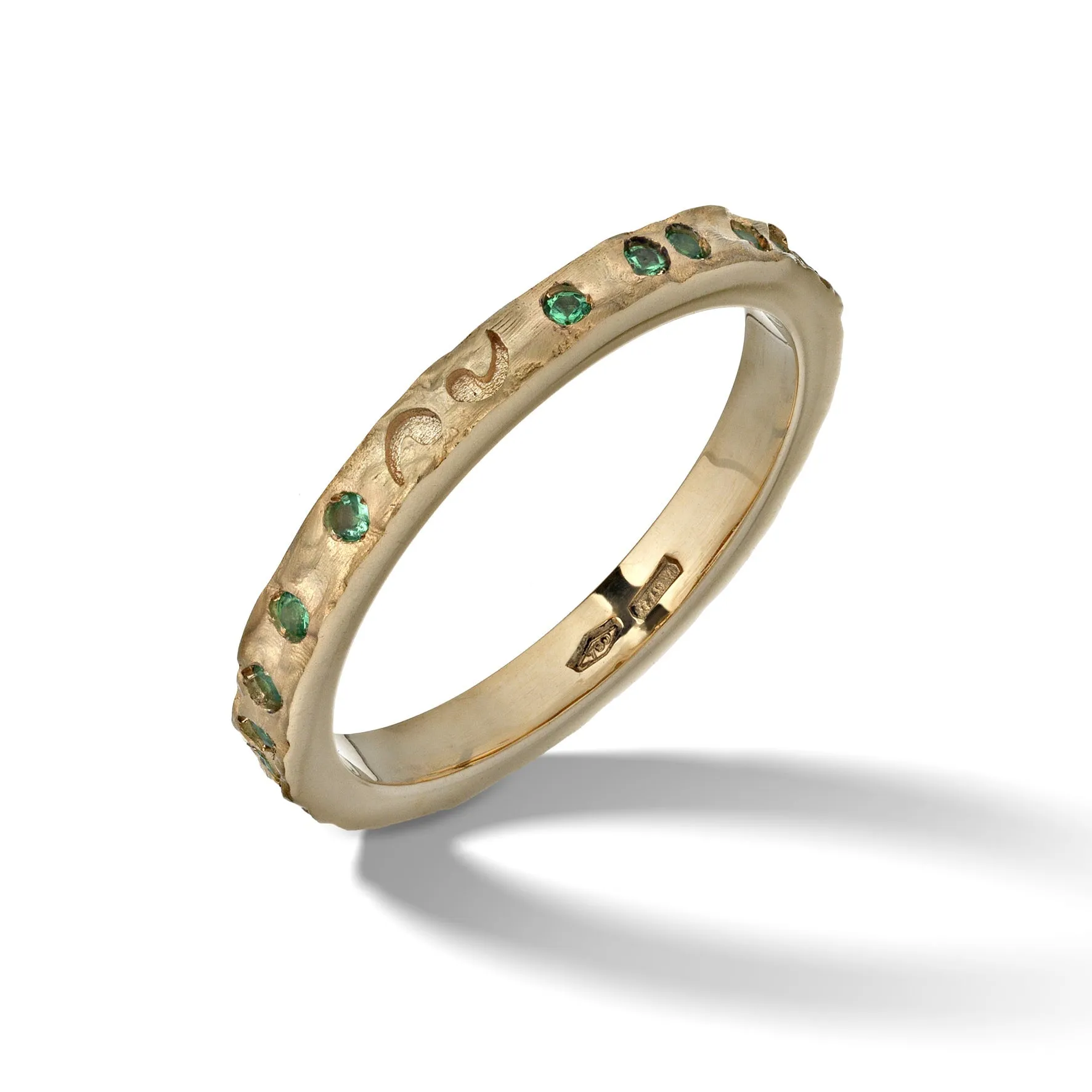 ORION Yellow Gold Ring with Tsavorite sold by Marco Dal Maso product image thumbnail 2