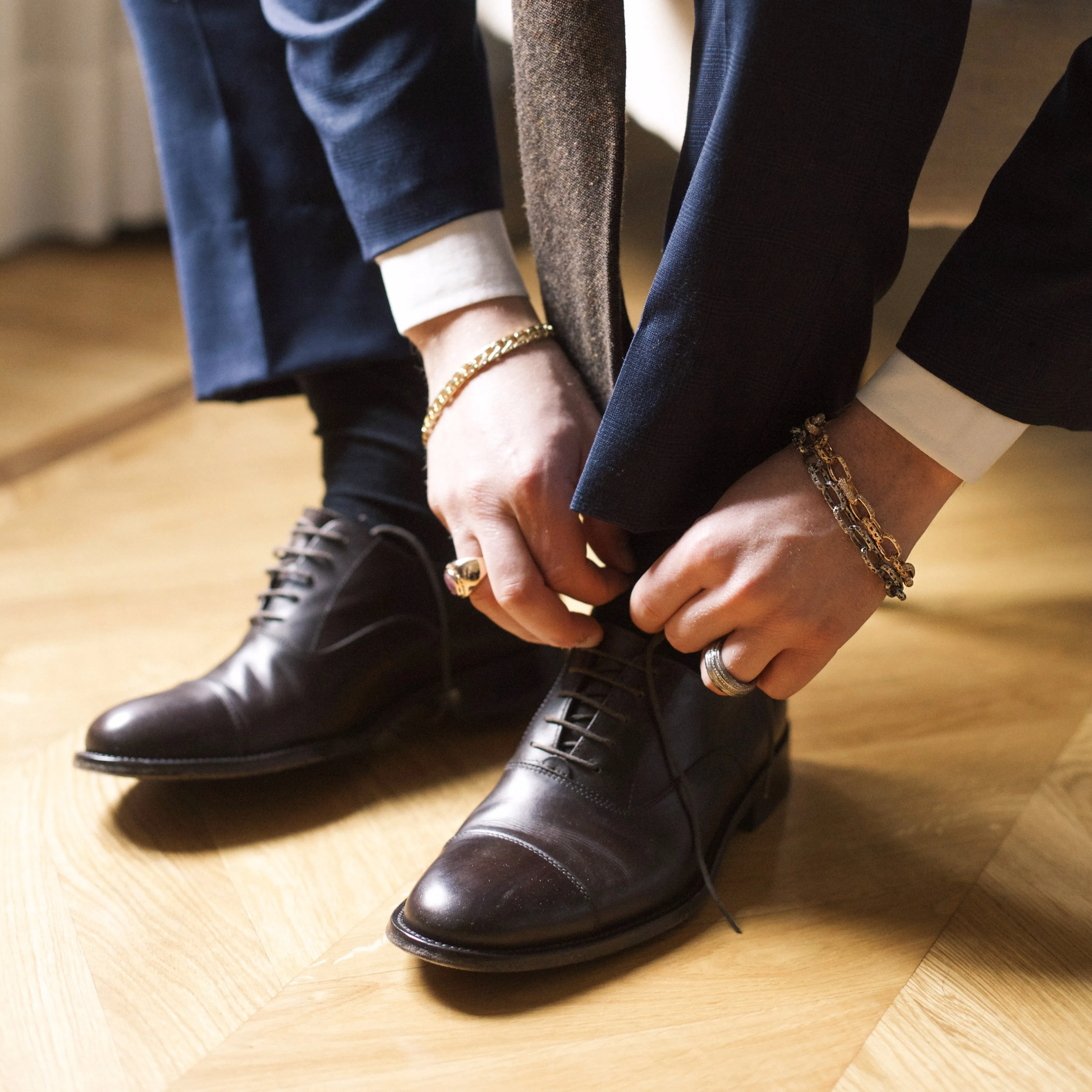 FLAMING TONGUE 18K Gold 6mm Bracelet with diamonds sold by Marco Dal Maso product image thumbnail 2