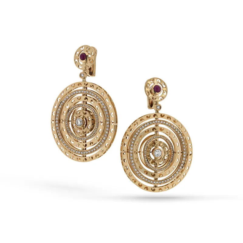 AMAIA Twilight Earrings with White Diamonds sold by Marco Dal Maso