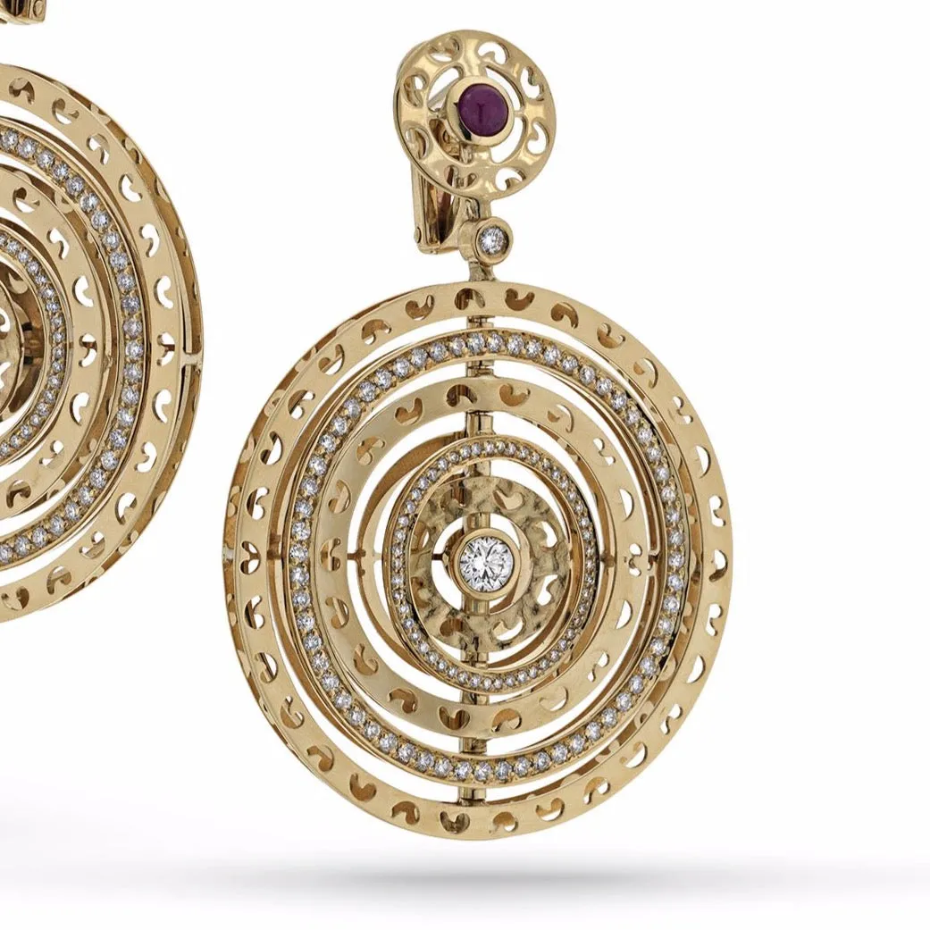 AMAIA Twilight Earrings with White Diamonds sold by Marco Dal Maso product image thumbnail 4