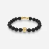 ICON Beaded Eternity Bracelet with Black Onyx sold by Marco Dal Maso