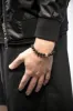 ICON Beaded Eternity Bracelet with Black Onyx sold by Marco Dal Maso