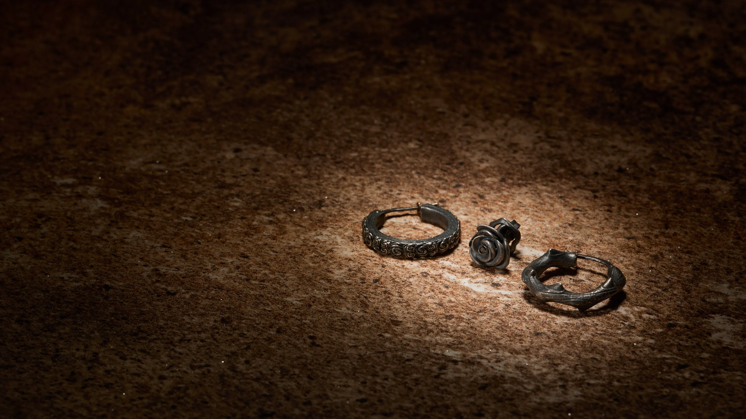 DIAMONDS'N'ROSES Single Rose Stud sold by Marco Dal Maso product image thumbnail 4