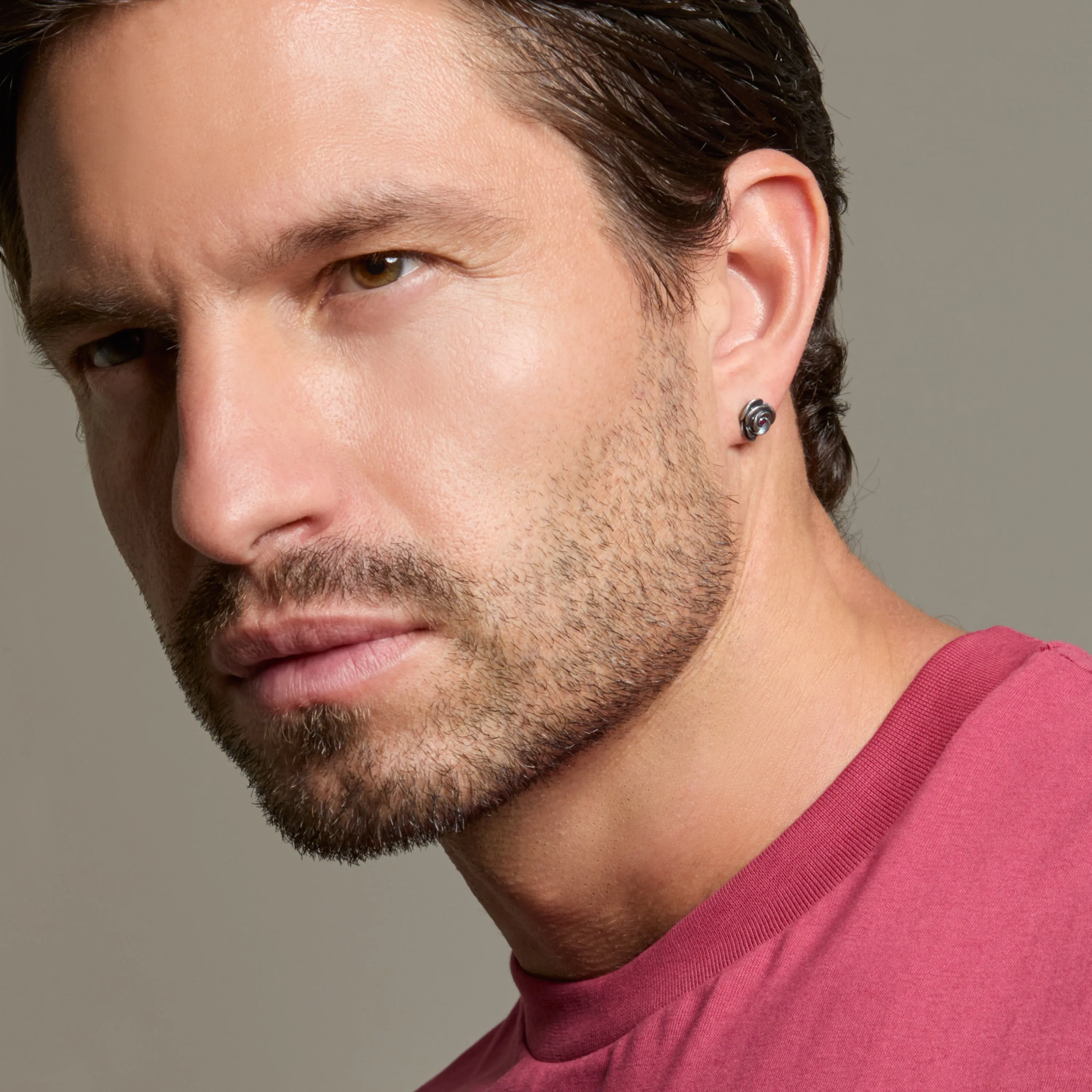 DIAMONDS'N'ROSES Single Rose Stud sold by Marco Dal Maso product image thumbnail 2