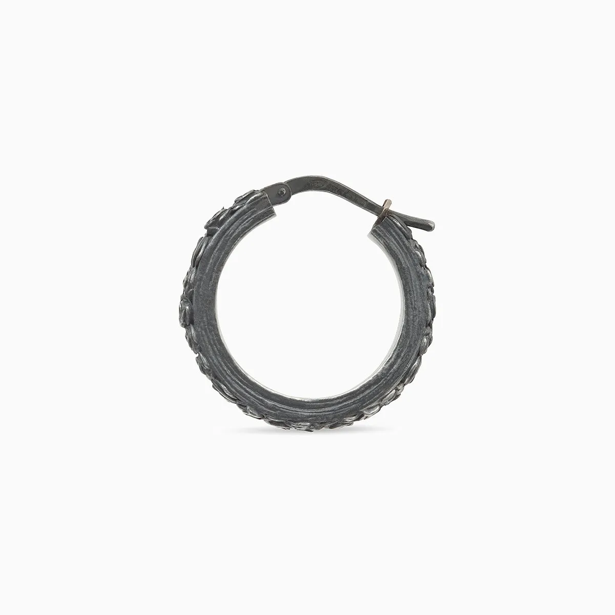 DIAMONDS'N'ROSES Floral Hoop Earring sold by Marco Dal Maso product image thumbnail 3