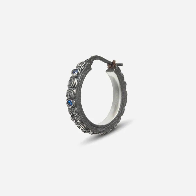 DIAMONDS'N'ROSES Floral Hoop Earring sold by Marco Dal Maso