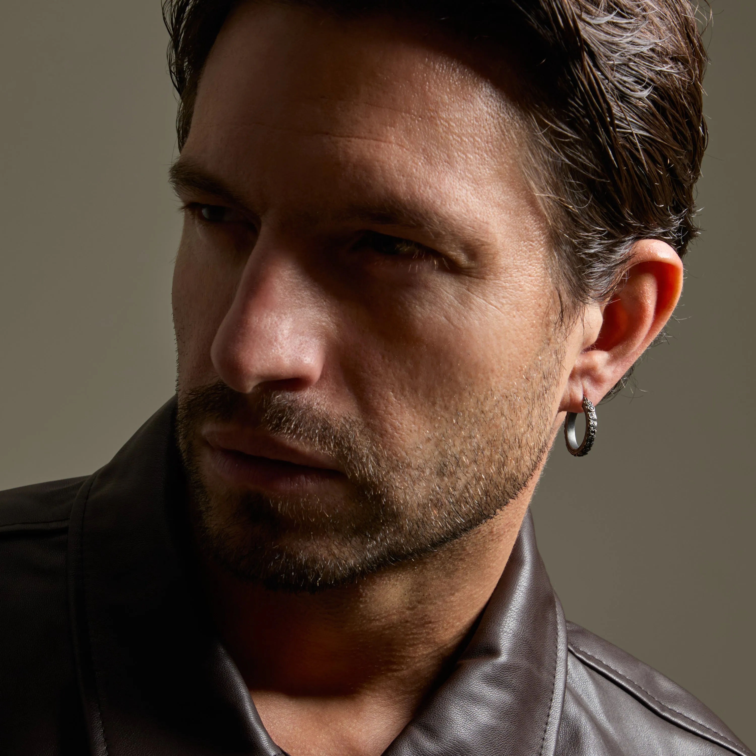 DIAMONDS'N'ROSES Floral Hoop Earring sold by Marco Dal Maso product image thumbnail 2