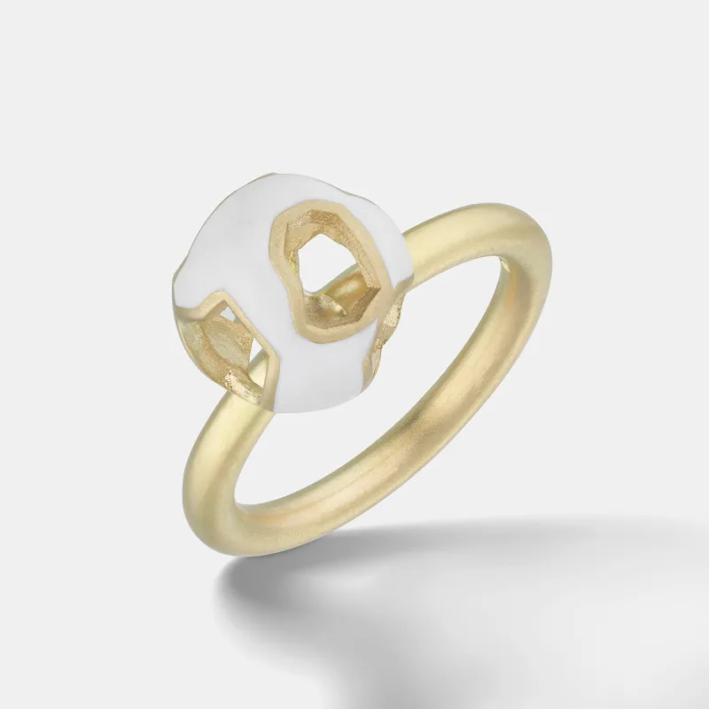 EXPLOSION OF JOY Enamel Ring sold by Marco Dal Maso