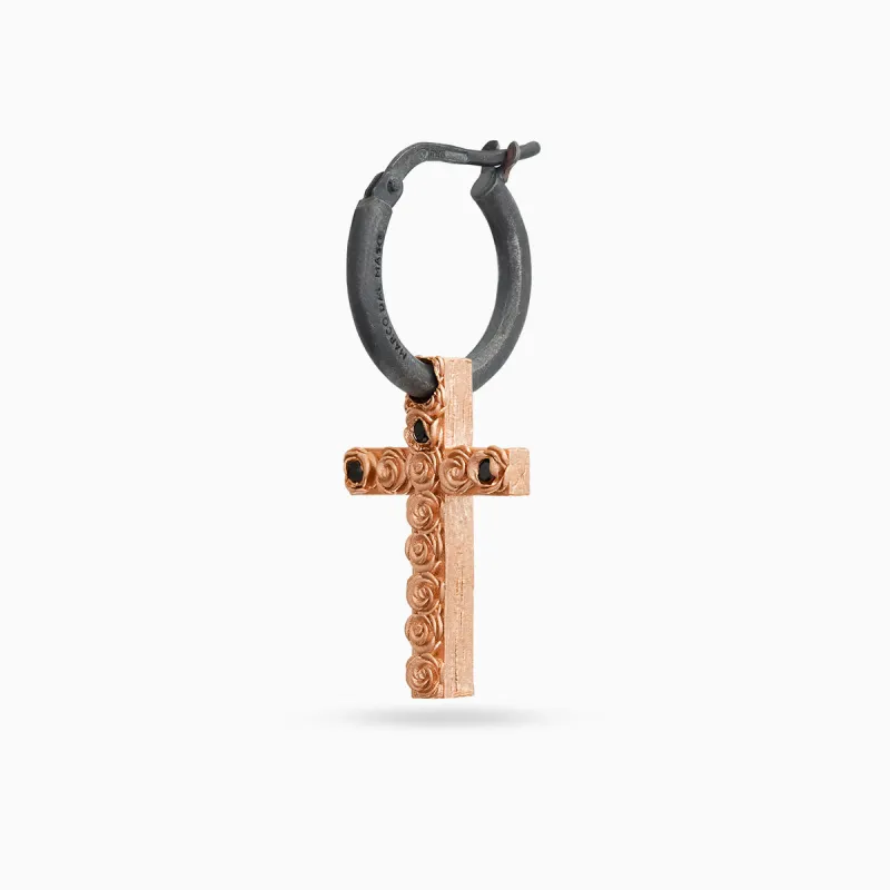 DIAMONDS'N'ROSES Floral Mono Earring sold by Marco Dal Maso