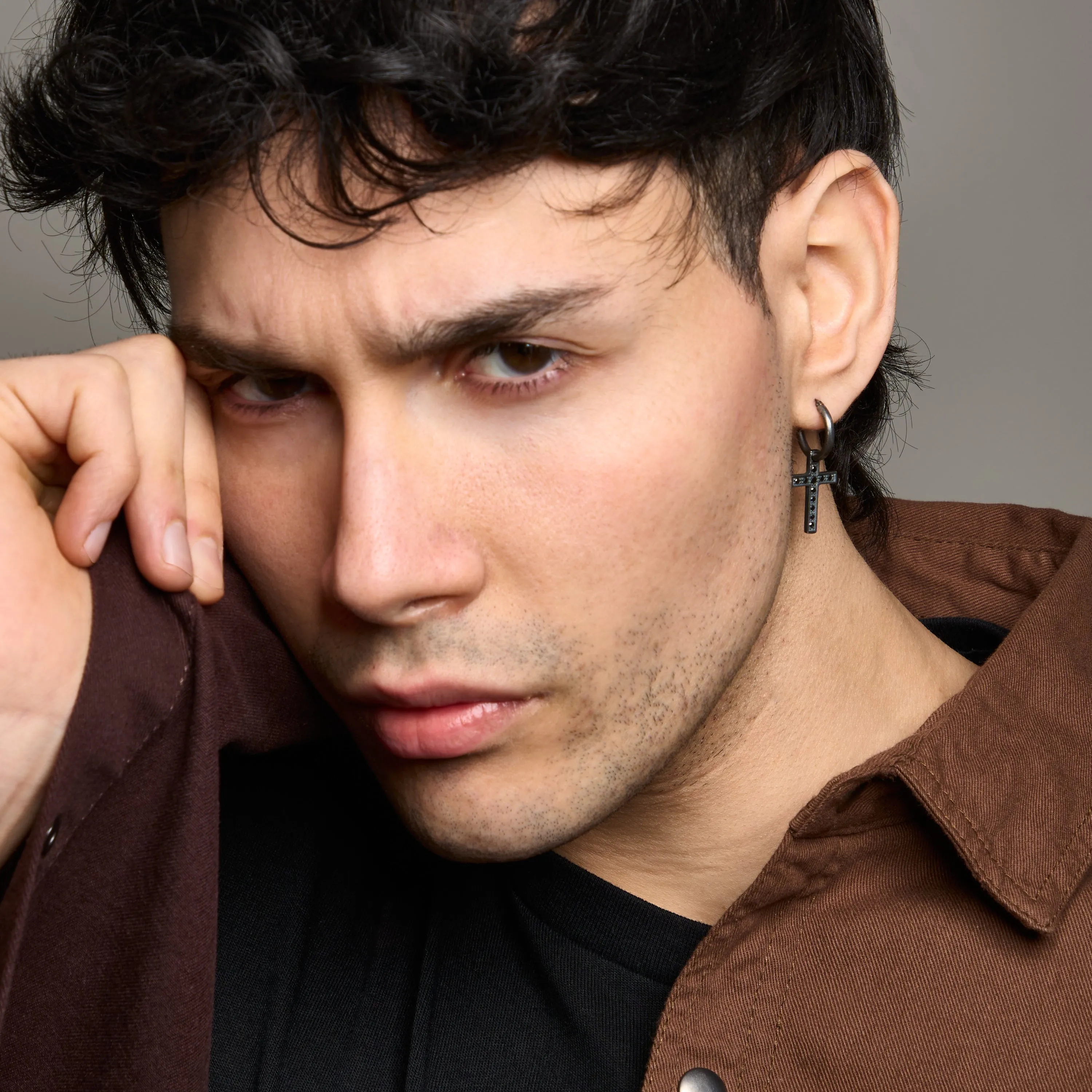 DIAMONDS'N'ROSES Gemstone Mono Earring sold by Marco Dal Maso product image thumbnail 2