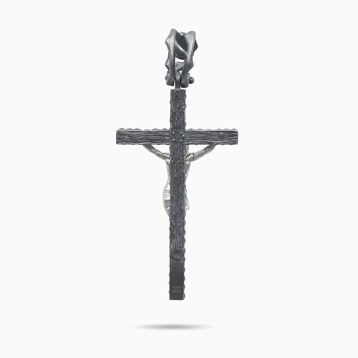 DIAMONDS'N'ROSES Silver Crucifix Amulet sold by Marco Dal Maso product image thumbnail 4