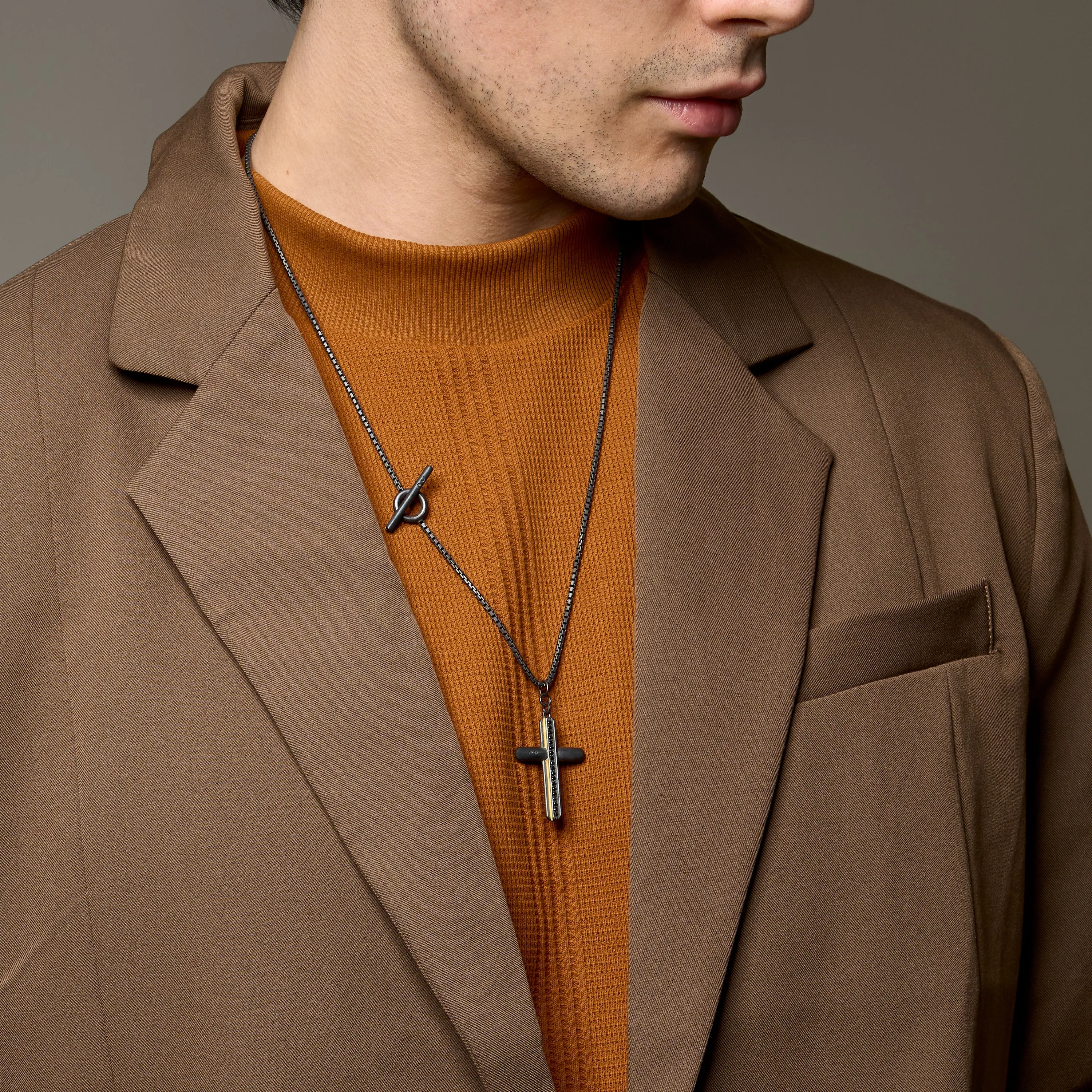 ACIES CROSS GEMSTONE PENDANT sold by Marco Dal Maso product image thumbnail 2