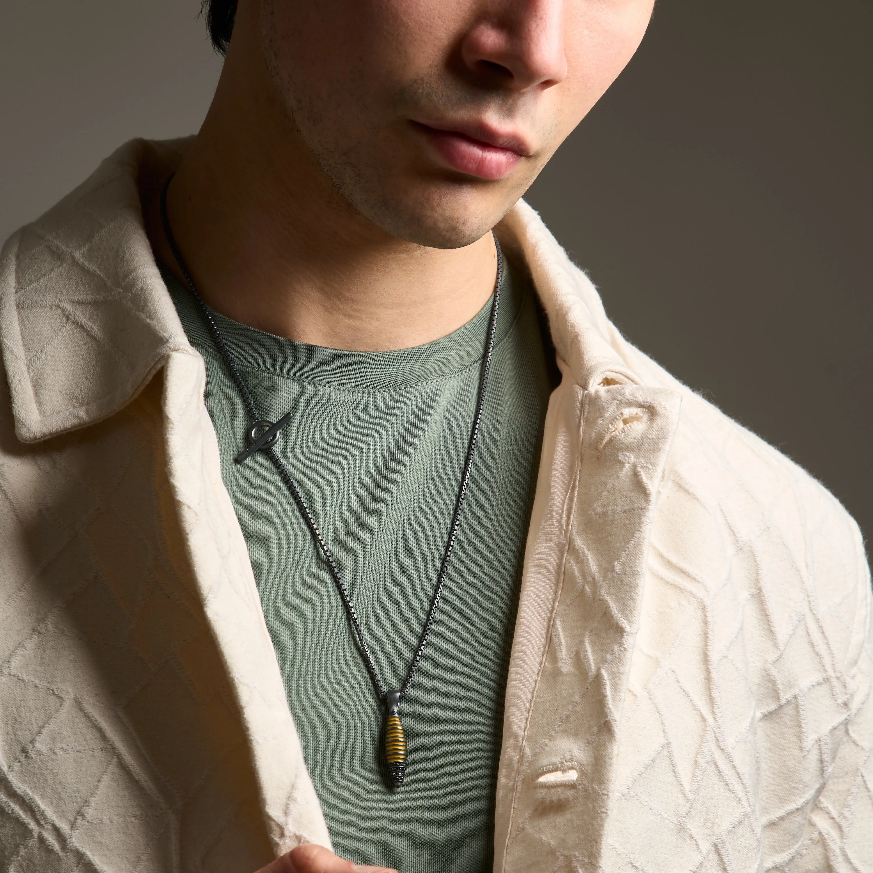 ACIES COCOON GEMSTONE PENDANT sold by Marco Dal Maso product image thumbnail 2