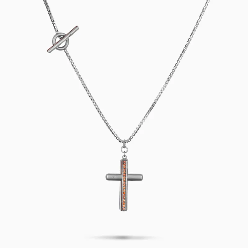 ACIES CROSS GEMSTONE PENDANT sold by Marco Dal Maso