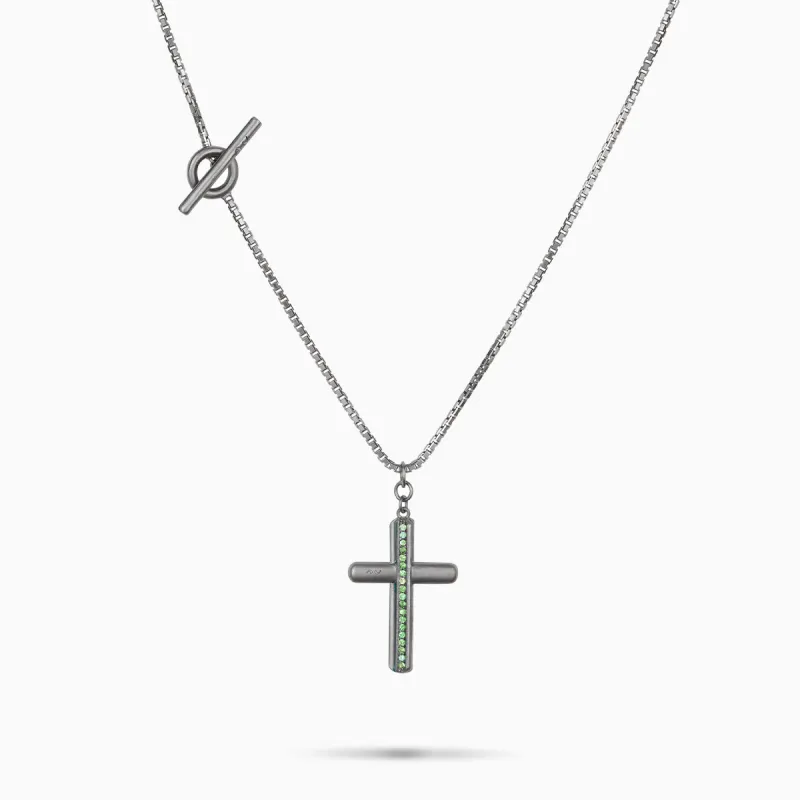 ACIES CROSS GEMSTONE PENDANT sold by Marco Dal Maso