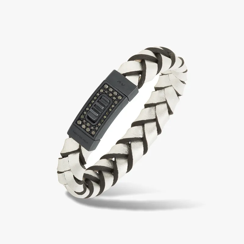 GLADIATOR Braided Leather Bracelet sold by Marco Dal Maso