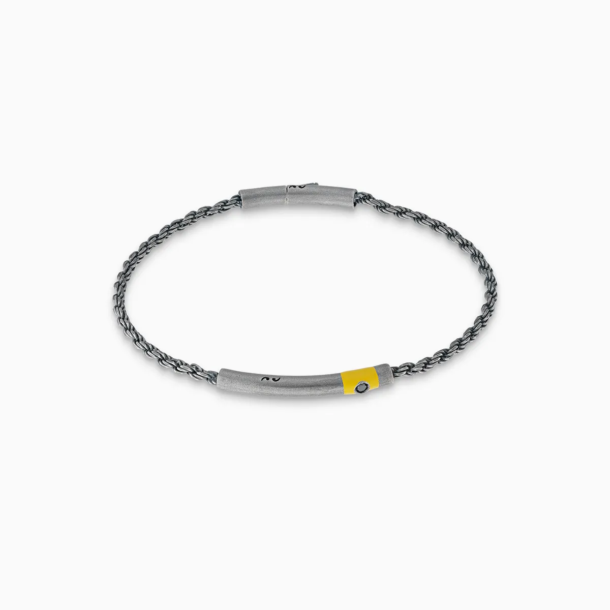 ULYSSES Cord Chain and Enamel Bracelet sold by Marco Dal Maso