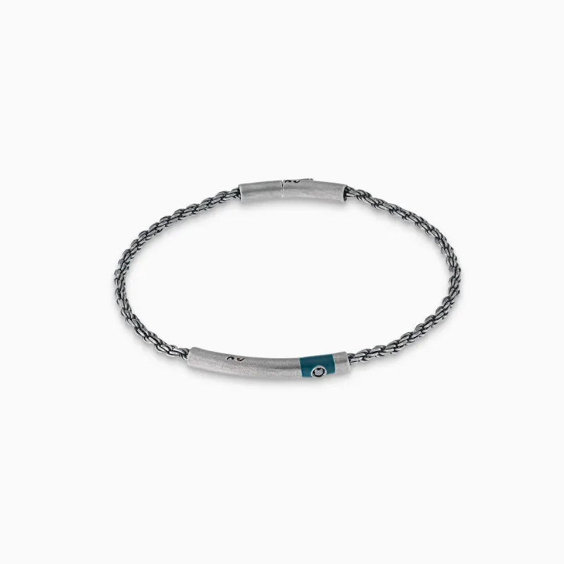 ULYSSES Cord Chain and Enamel Bracelet sold by Marco Dal Maso