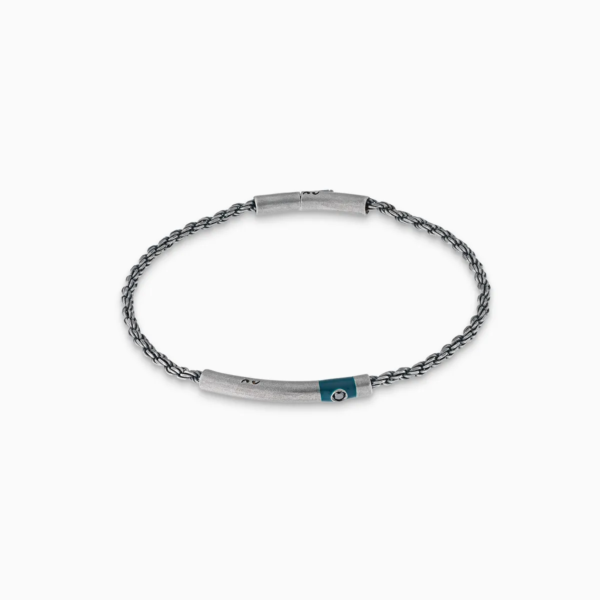ULYSSES Cord Chain and Enamel Bracelet sold by Marco Dal Maso