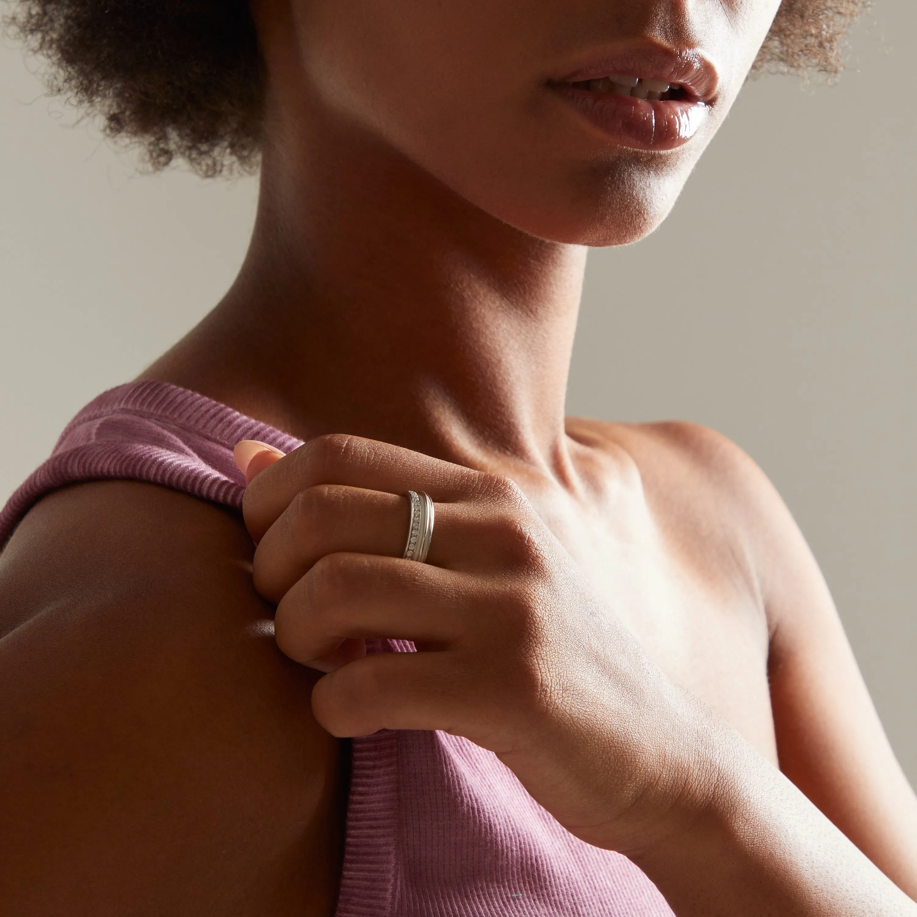 ACIES Slim Gemstone Band sold by Marco Dal Maso product image thumbnail 2