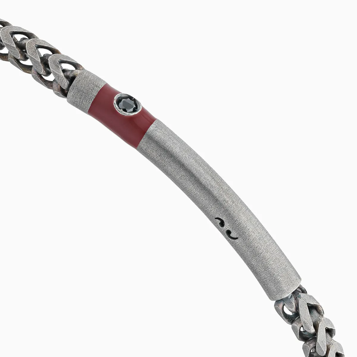 ULYSSES Chevron Chain and Enamel Bracelet sold by Marco Dal Maso product image thumbnail 5