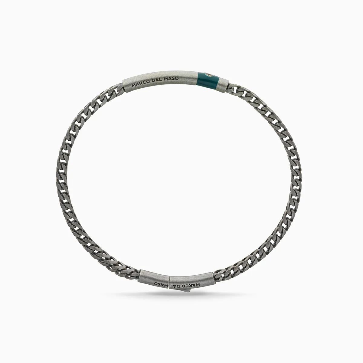 ULYSSES Chevron Chain and Enamel Bracelet sold by Marco Dal Maso product image thumbnail 4