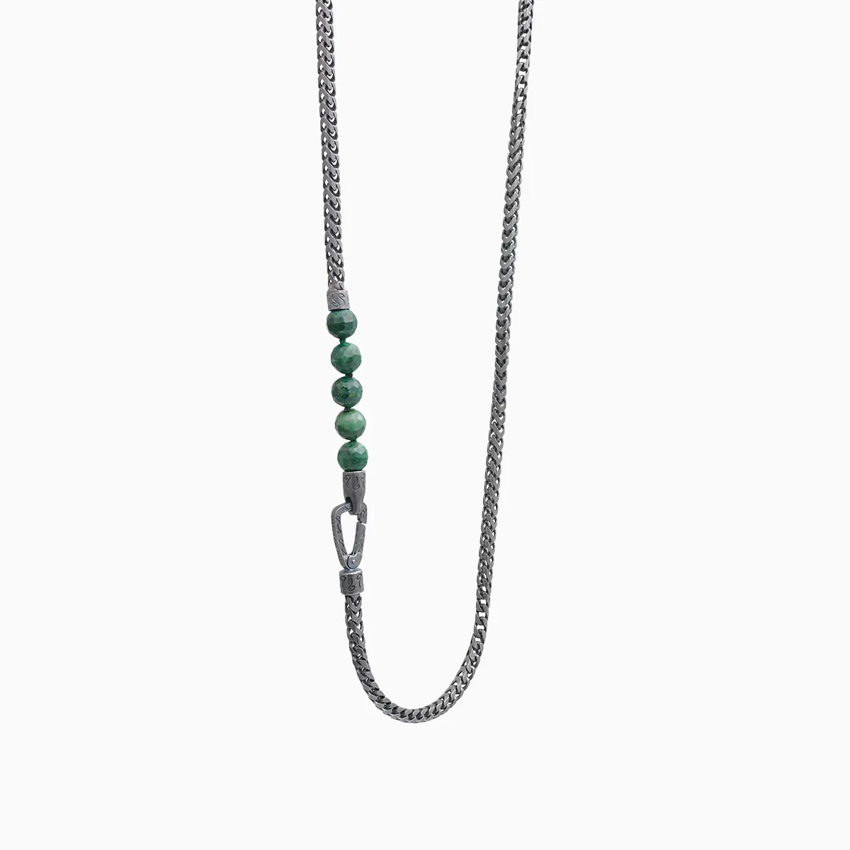 ULYSSES Chain & Bead Necklace sold by Marco Dal Maso product image thumbnail 3