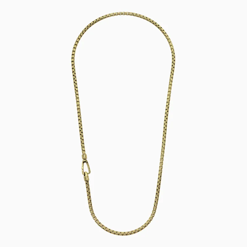 ULYSSES Carved Chain Necklace sold by Marco Dal Maso