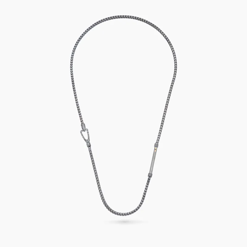 ULYSSES Gold & Black Diamond Necklace sold by Marco Dal Maso