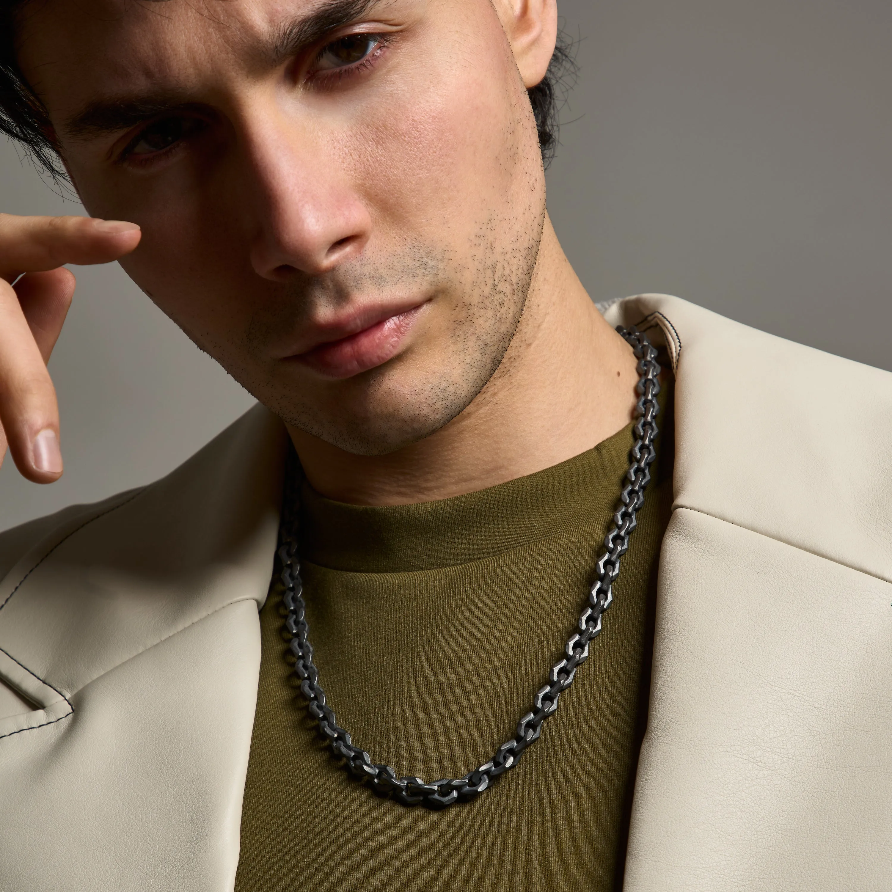 ULYSSES Facetted Necklace sold by Marco Dal Maso product image thumbnail 2