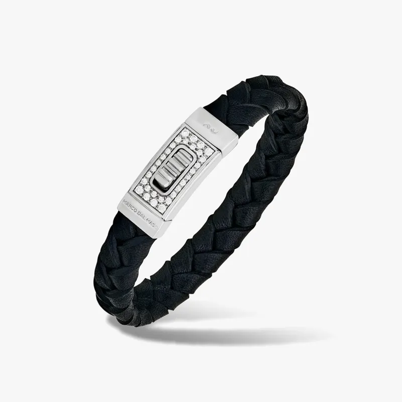 Gladiator Braided Leather Bracelet sold by Marco Dal Maso
