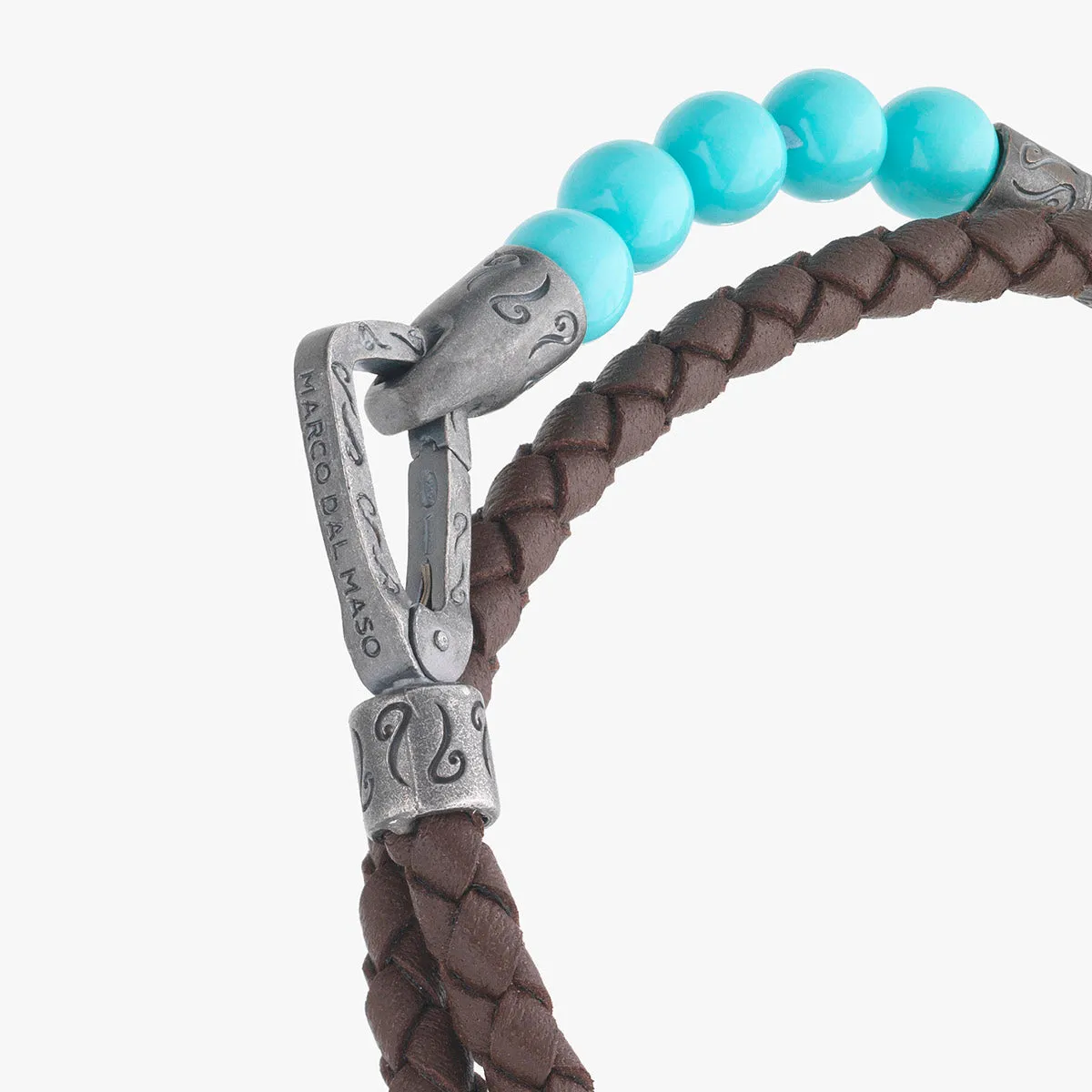 LASH 6 mm Beaded Double Bracelet sold by Marco Dal Maso product image thumbnail 4