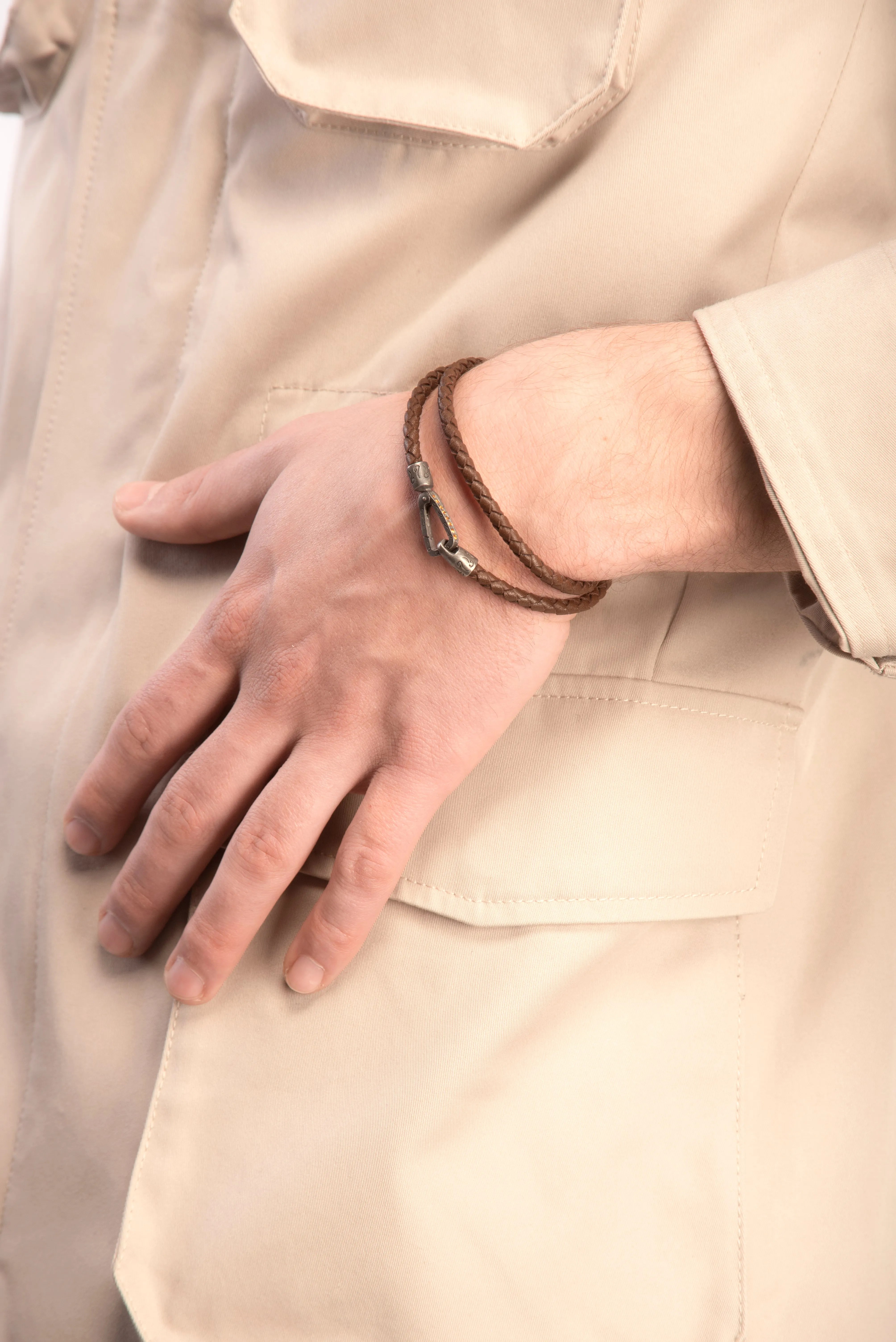 LASH Gemstone Double Wrap Bracelet sold by Marco Dal Maso product image thumbnail 2