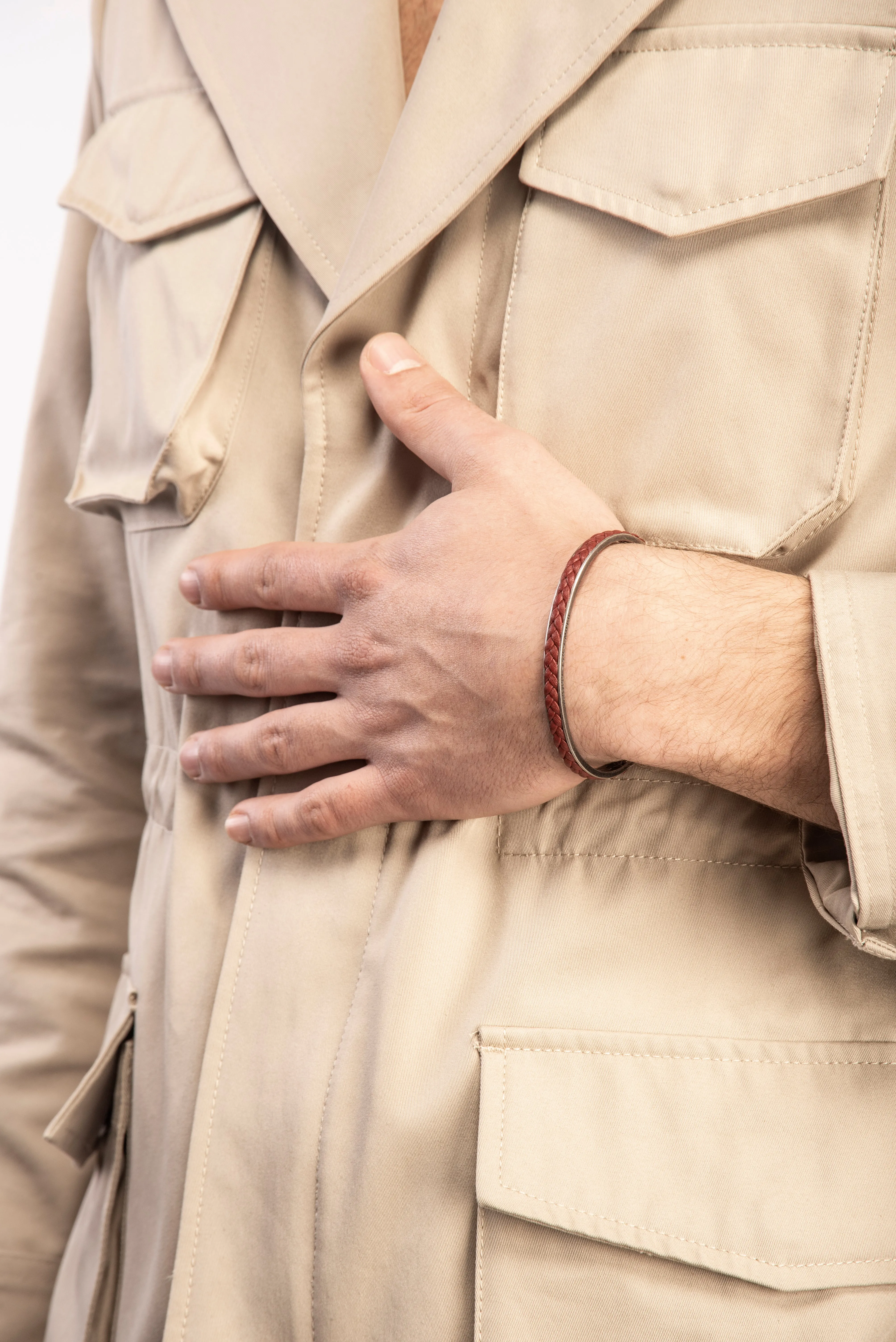LASH braided Cuff sold by Marco Dal Maso product image thumbnail 2