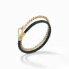 LASH Box Chain & Smooth Leather Bracelet sold by Marco Dal Maso