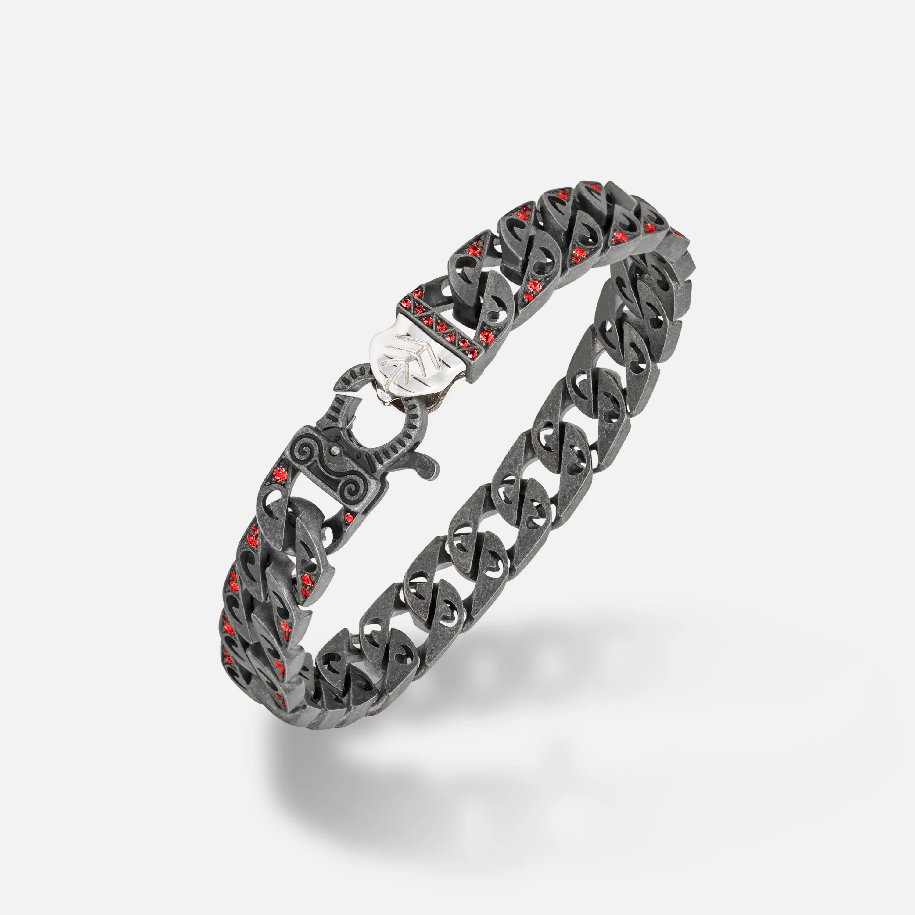 FLAMING TONGUE Molten Loop Wide Bracelet sold by Marco Dal Maso product image thumbnail 2