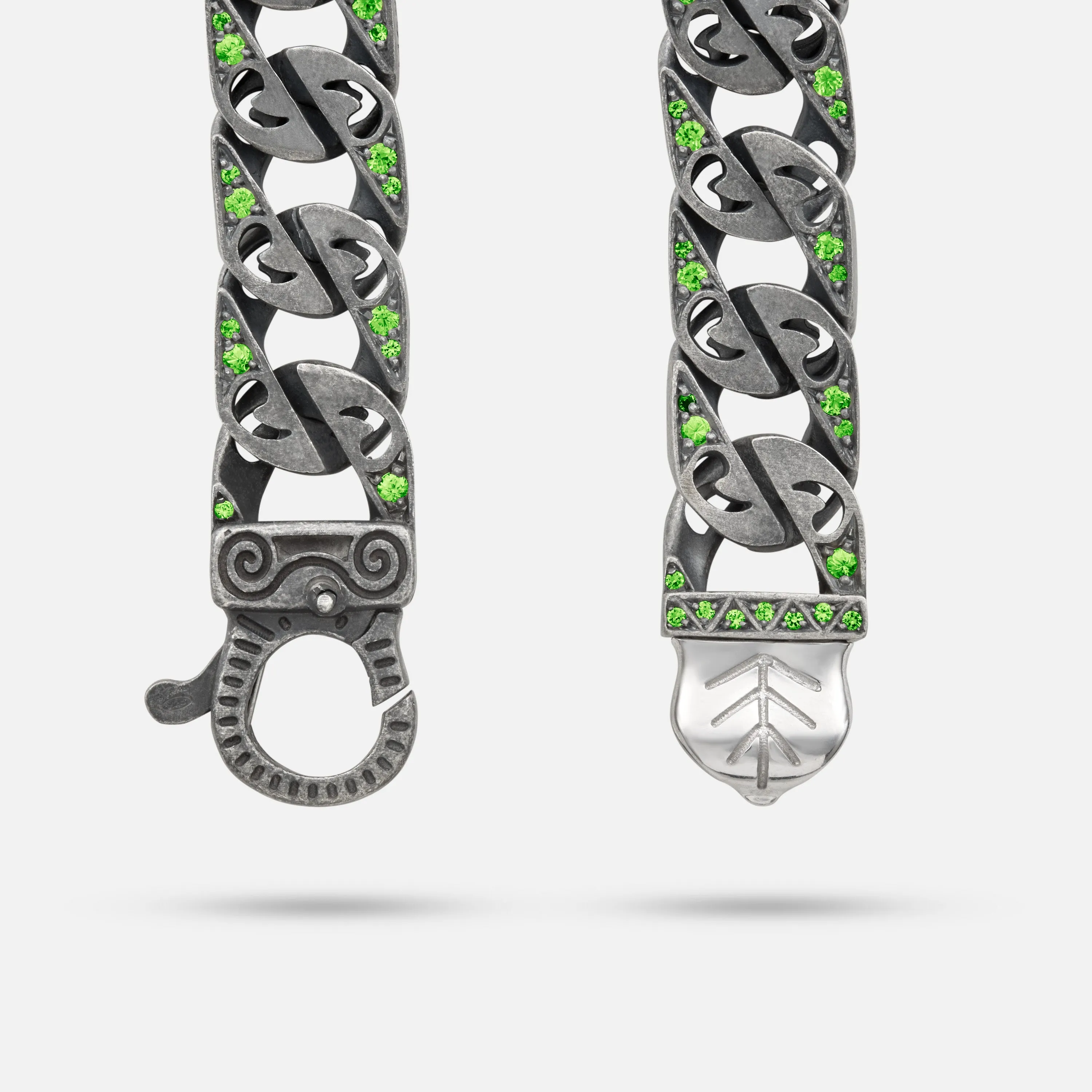 FLAMING TONGUE Molten Loop Wide Bracelet sold by Marco Dal Maso product image thumbnail 3