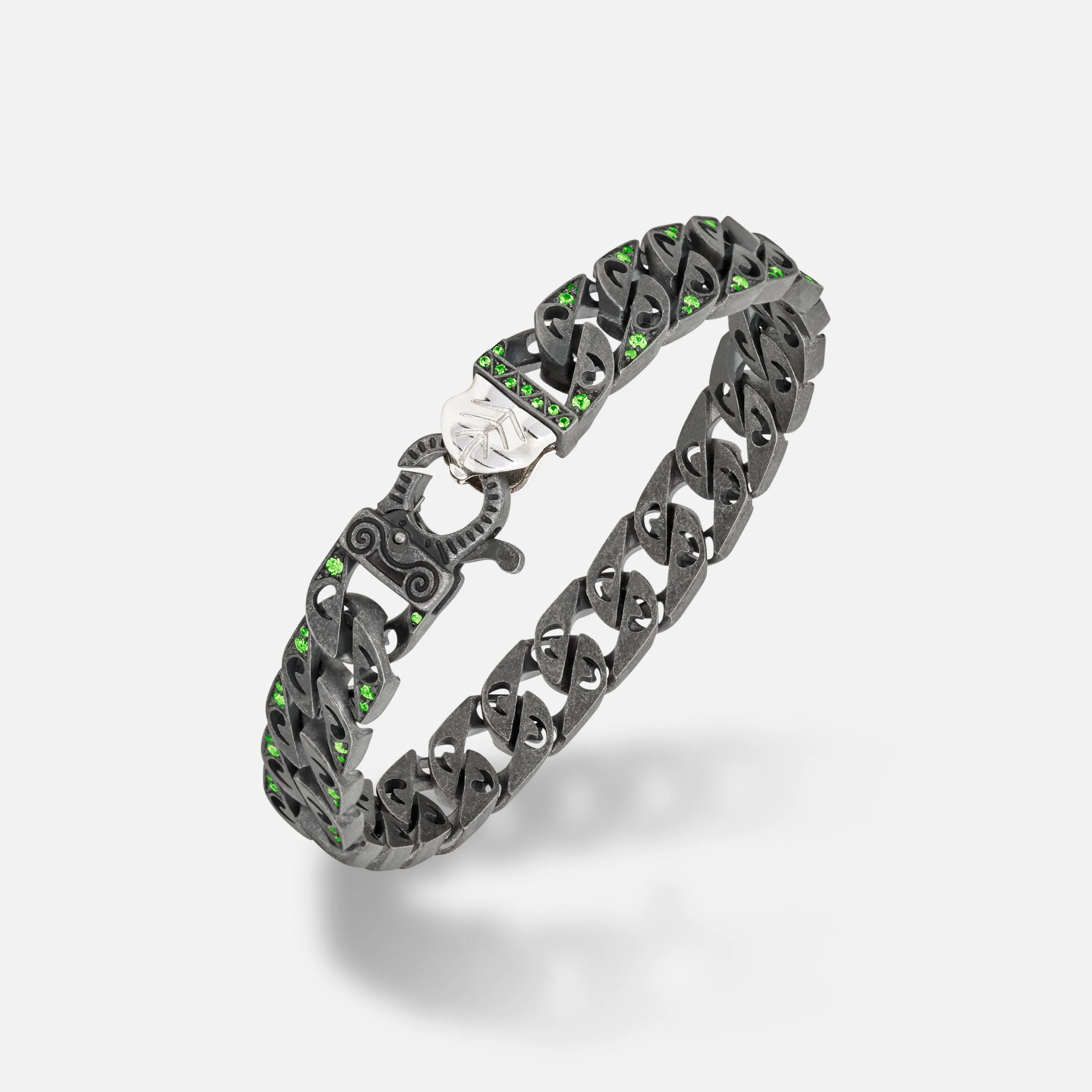 FLAMING TONGUE Molten Loop Wide Bracelet sold by Marco Dal Maso product image thumbnail 2