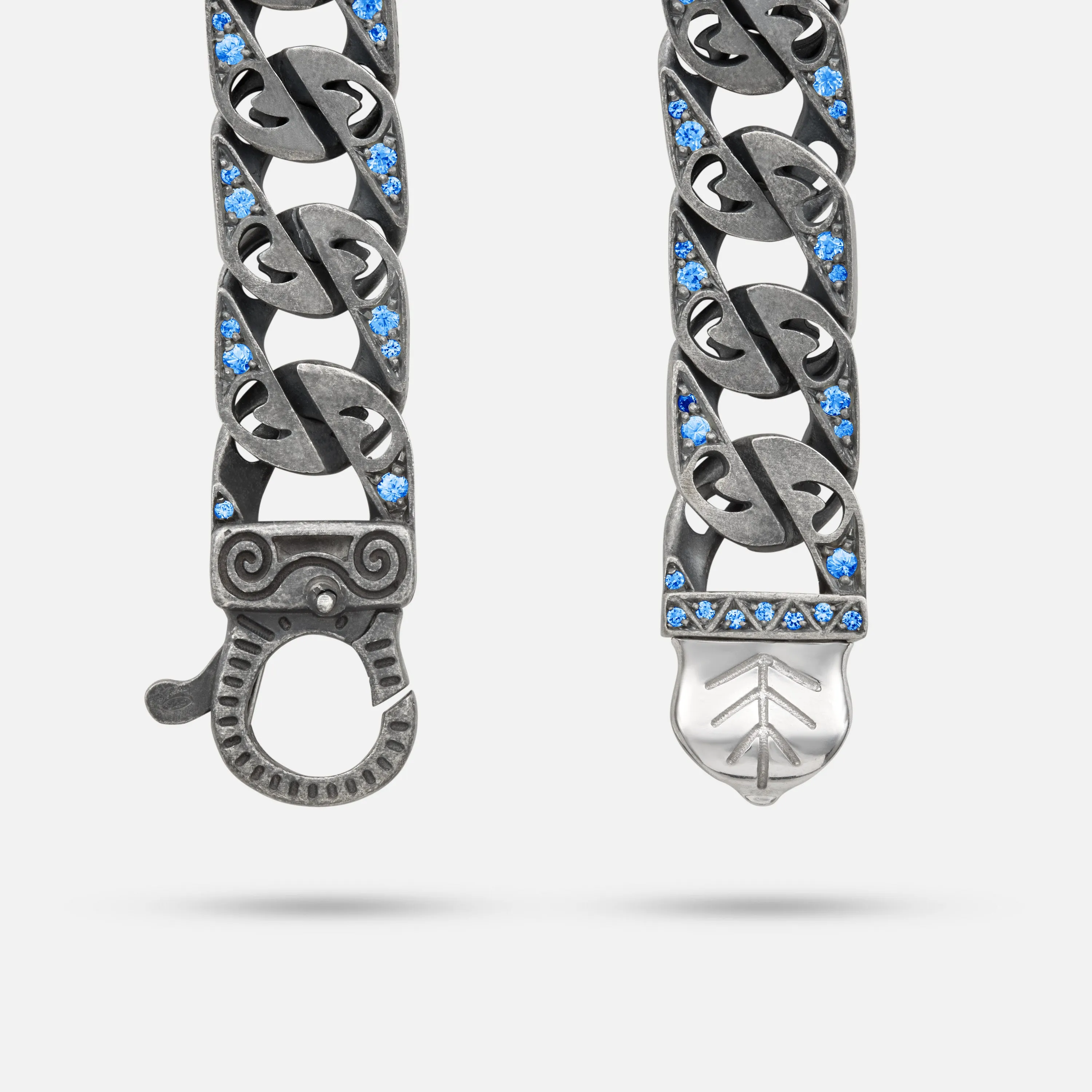 FLAMING TONGUE Molten Loop Wide Bracelet sold by Marco Dal Maso product image thumbnail 3