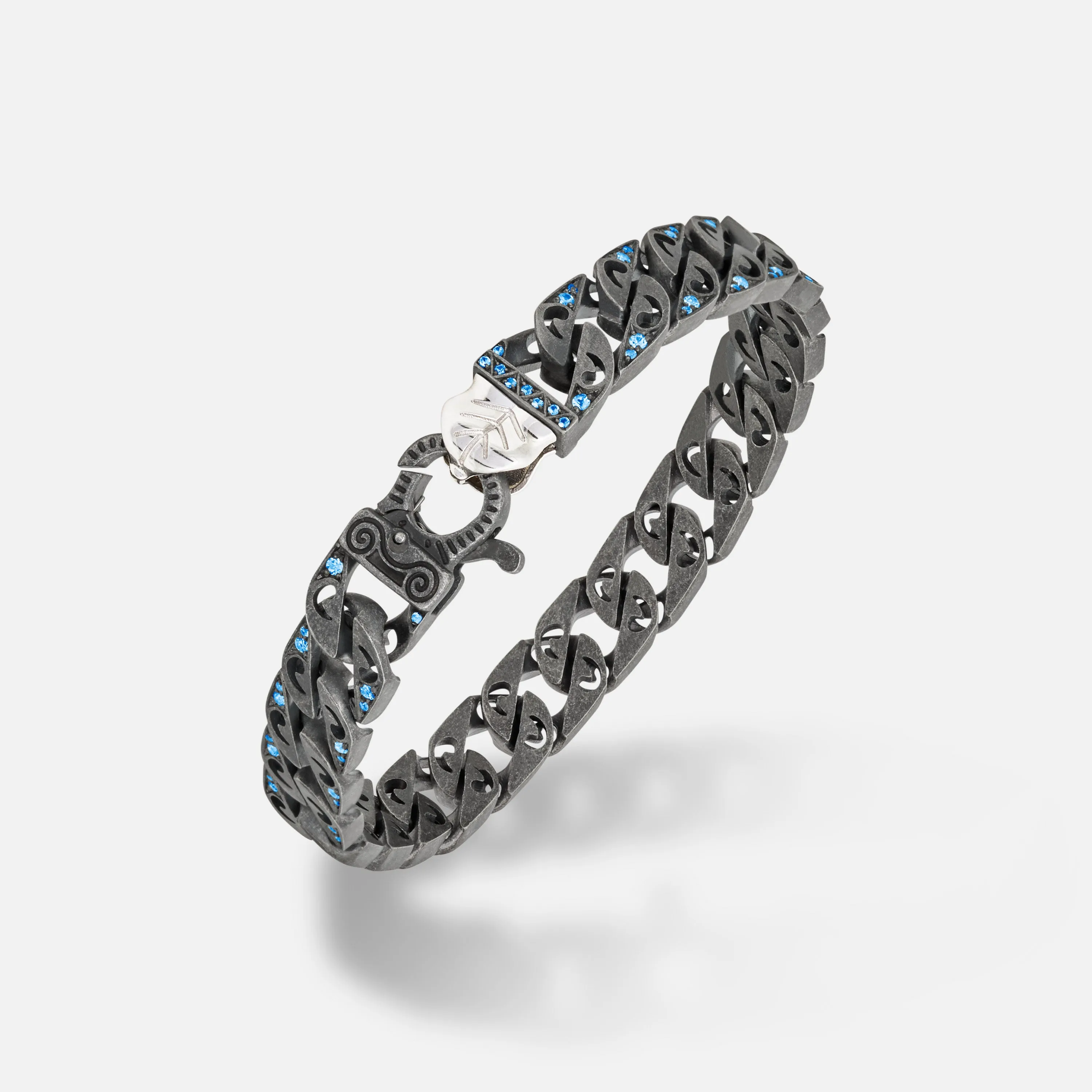 FLAMING TONGUE Molten Loop Wide Bracelet sold by Marco Dal Maso product image thumbnail 2