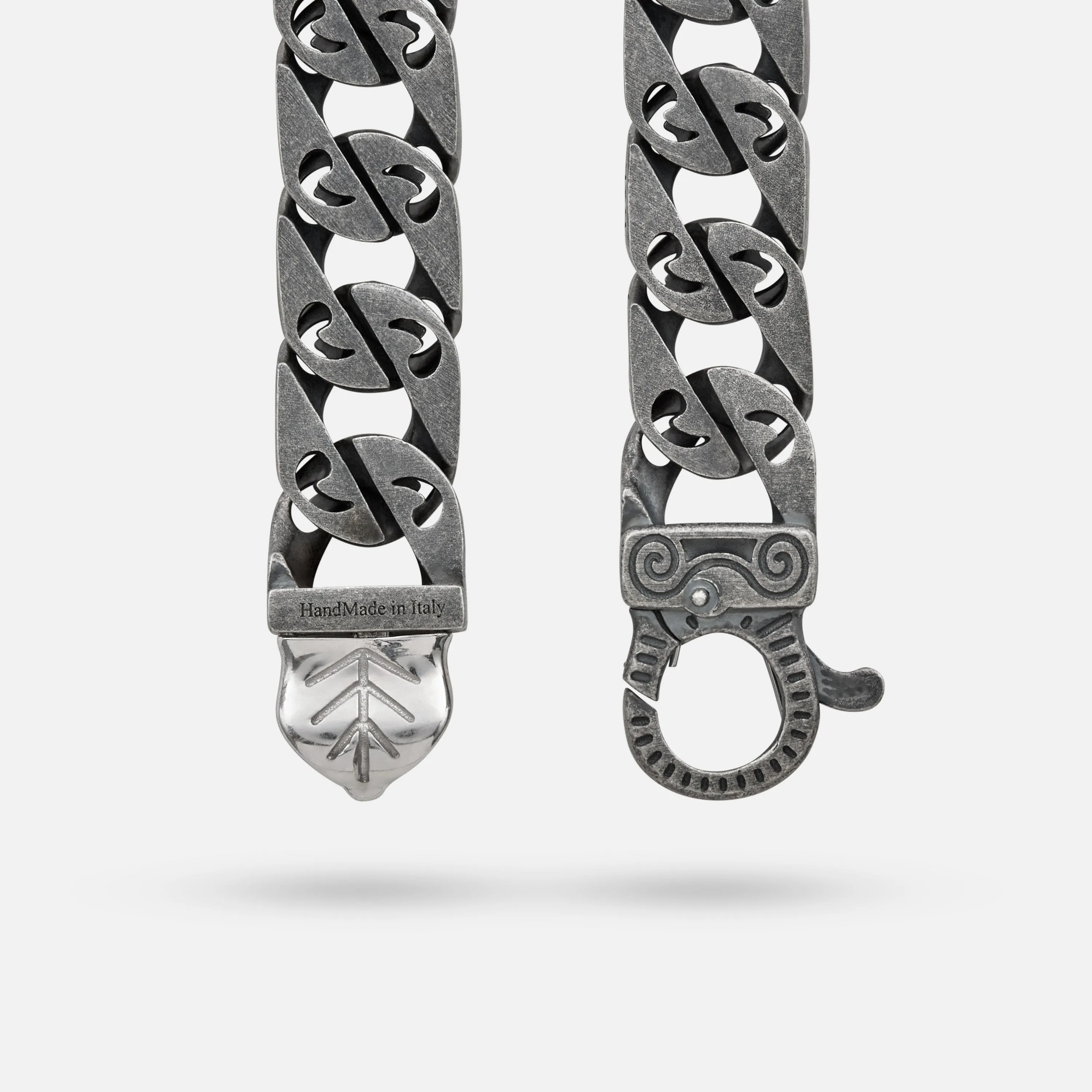 FLAMING TONGUE Molten Loop Wide Bracelet sold by Marco Dal Maso product image thumbnail 5