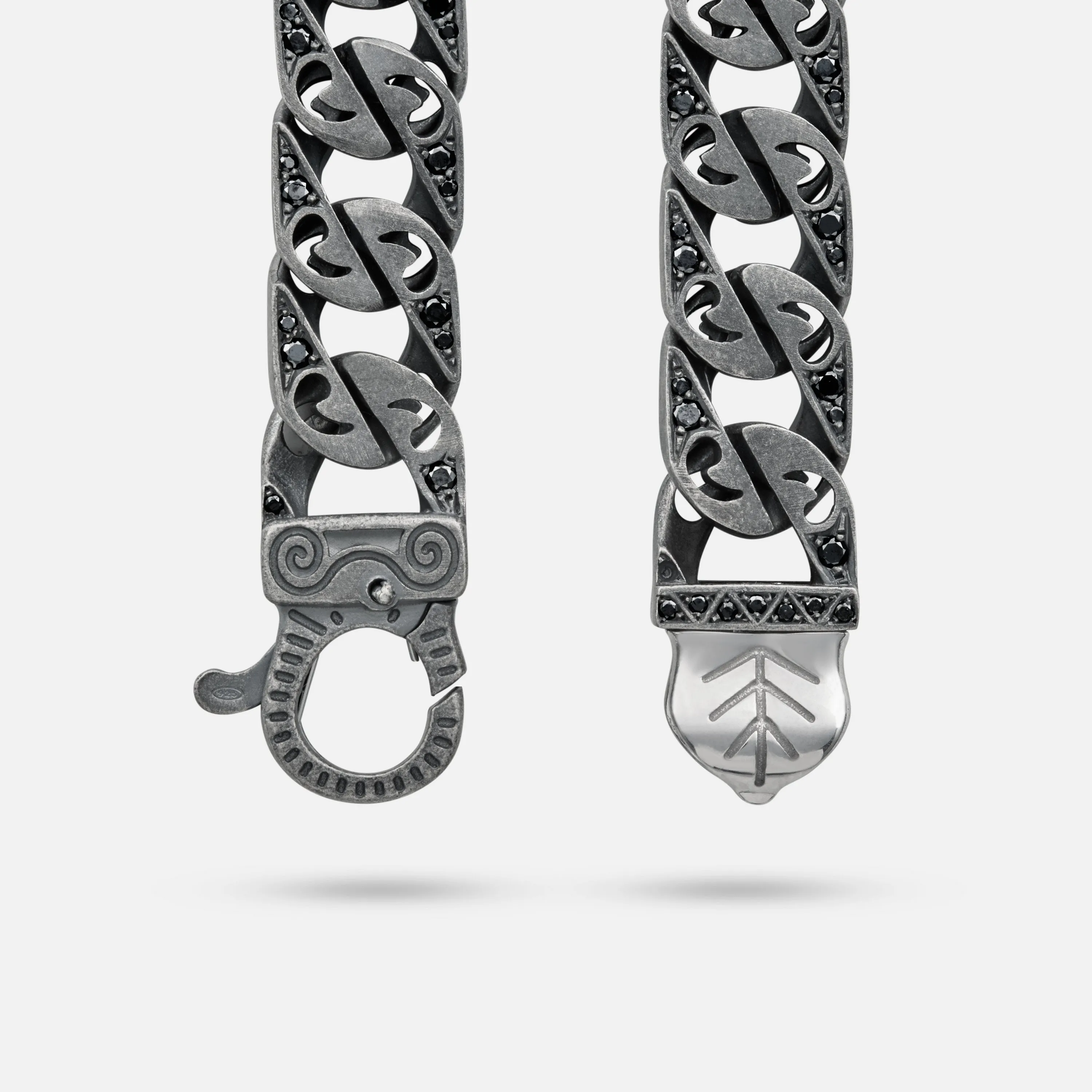 FLAMING TONGUE Molten Loop Wide Bracelet sold by Marco Dal Maso product image thumbnail 4