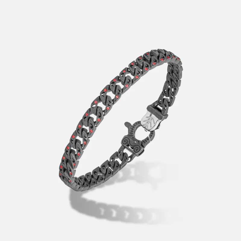FLAMING TONGUE Molten Loop Bracelet sold by Marco Dal Maso