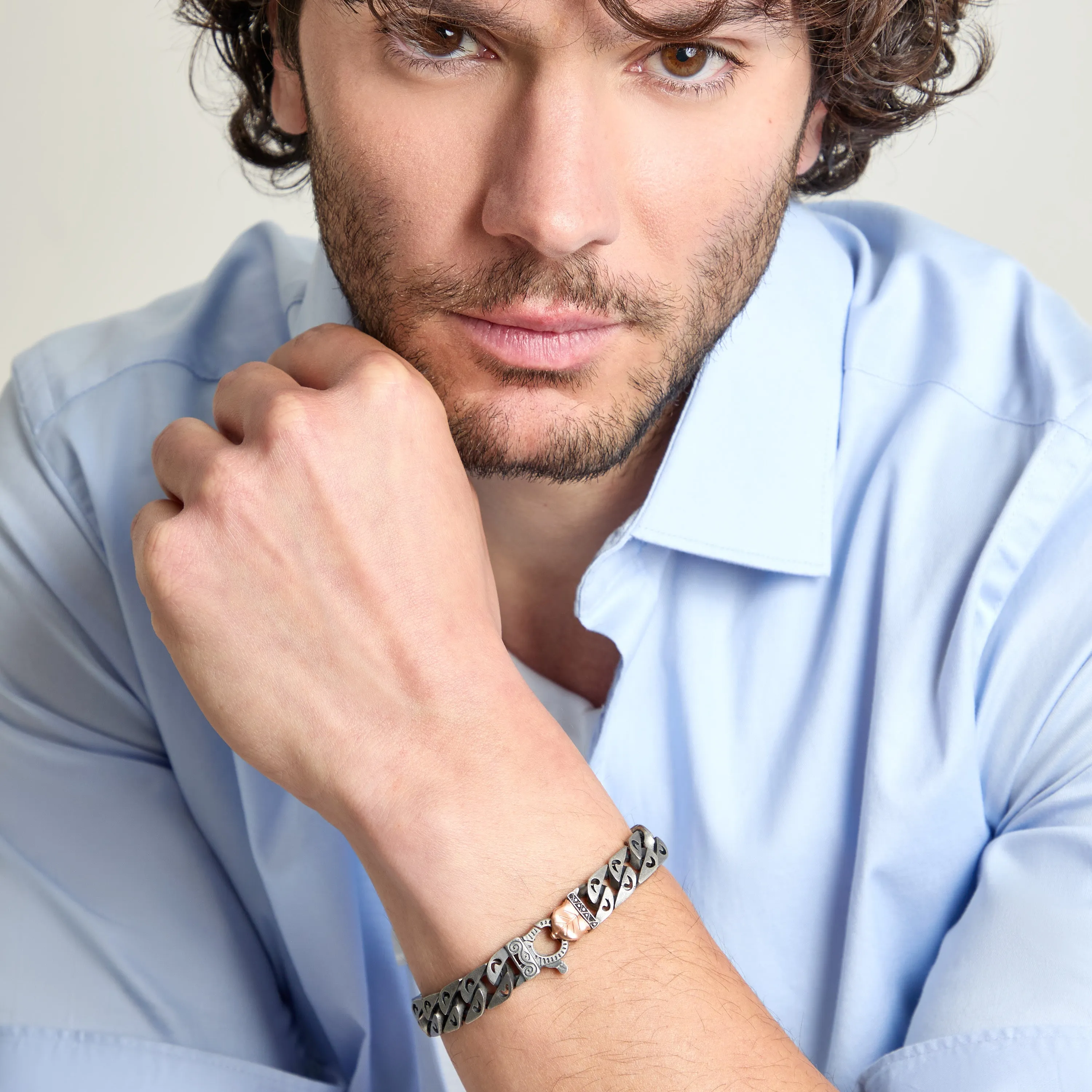 FLAMING TONGUE Molten Loop Bracelet sold by Marco Dal Maso product image thumbnail 2