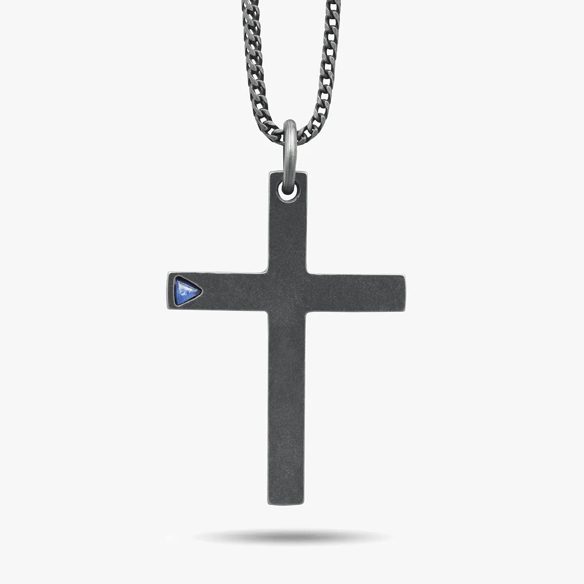 THE CROSS Latin Pendant with Stone sold by Marco Dal Maso