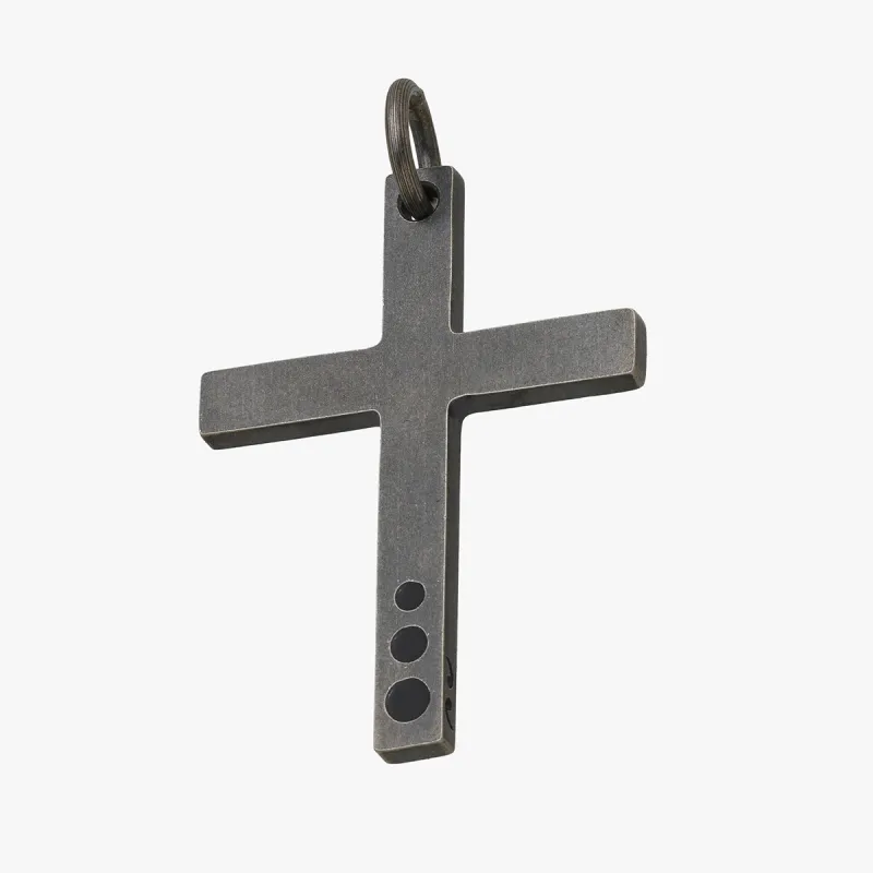THE CROSS Latin Amulet with Enamel Crescendo sold by Marco Dal Maso